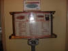 Menu board