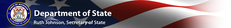 Michigan secretary of State logo