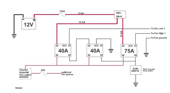 thumbnail image 2 of Dual Electric Fan Control Harness For LS Engine Swaps - 2-Speed Fan Retrofit Kit 2 of 14